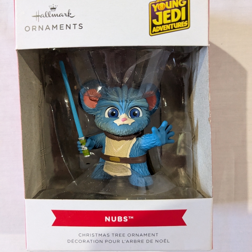Hallmark Nubs Young Jedi Adventures Christmas tree ornament Disney